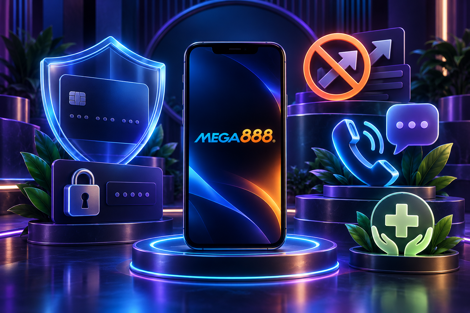 Akaun Mega888 dan perlindungan kewangan dengan telefon bebas dan sokongan kesihatan