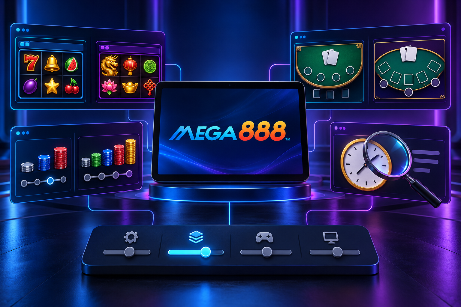 Papan pemuka perbandingan Mega888 untuk versi permainan, peraturan jadual, tetapan dan tuntutan berasaskan masa