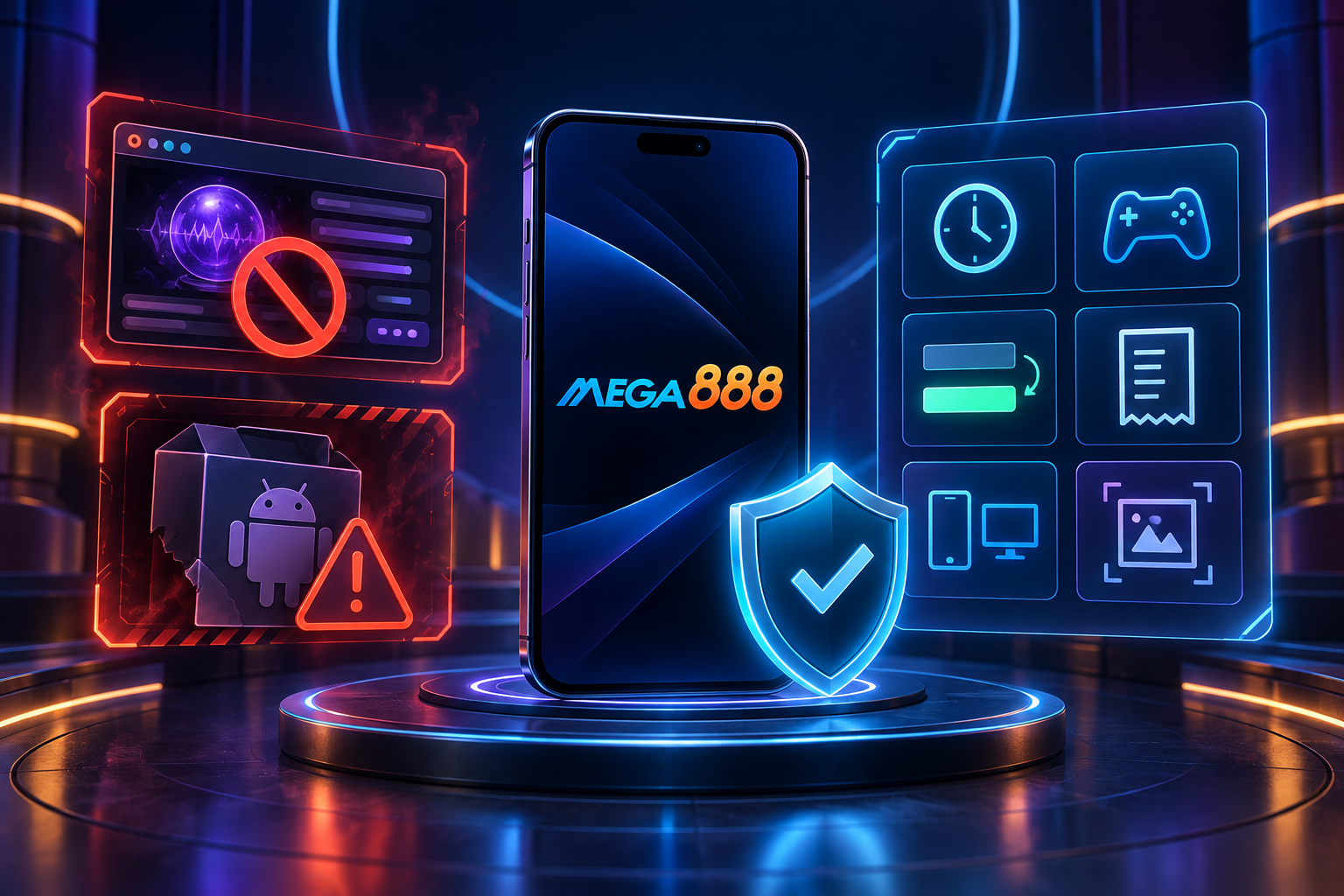 Perlindungan akaun Mega888 dengan alat ramalan yang disekat dan senarai semak bukti